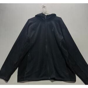 Spyder Men’s Fleece Jacket - Black - Size XXL - High-Performance Outdoor Wear